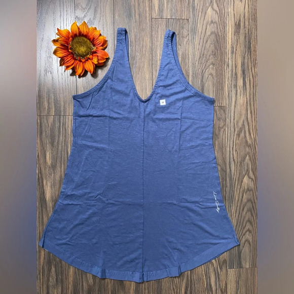 🦋B2G1🦋SALT LIFE Washed Navy BEACH BABE Tank CoverUp Dress NWOT - Picture 7 of 9